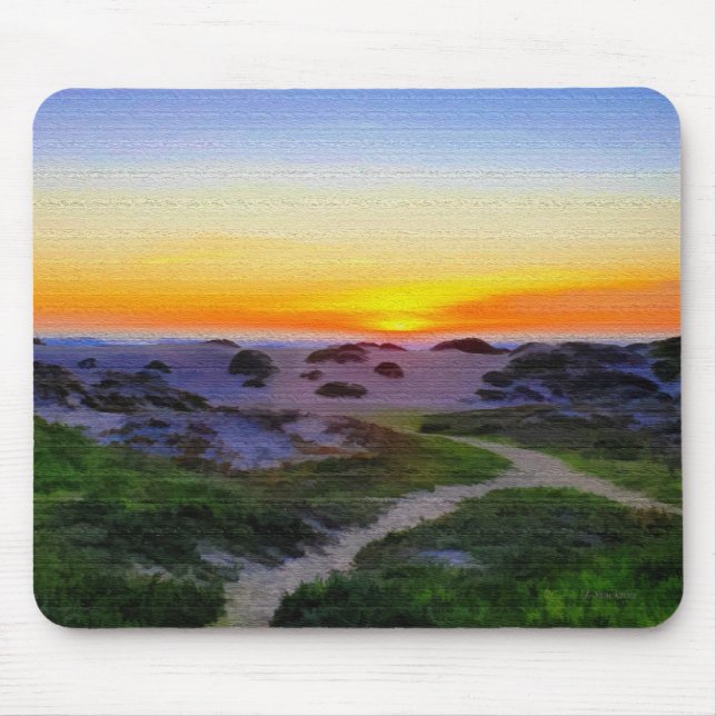 MOUSEPAD SURF BEACH CALIFORNIA (Frente)