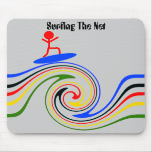 Mousepad Surfando o Internet