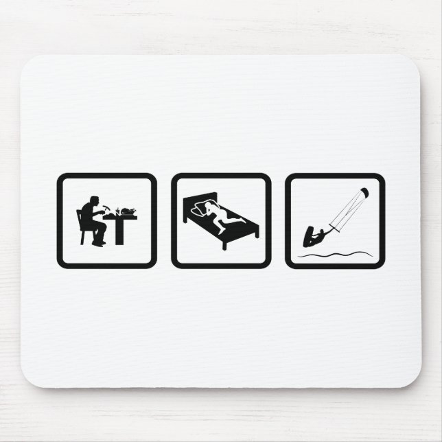 Mousepad Surfar do papagaio (Frente)