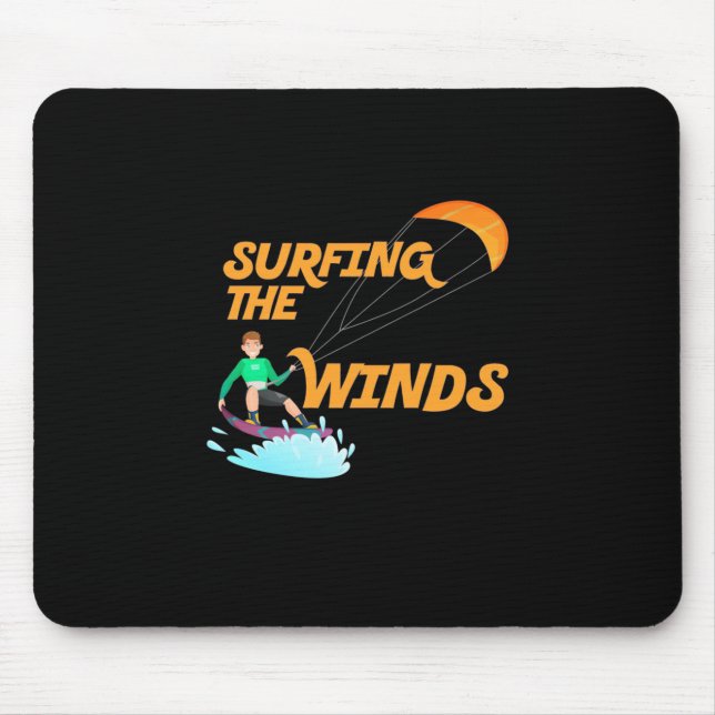 Mousepad Surfar Os Ventos (Frente)