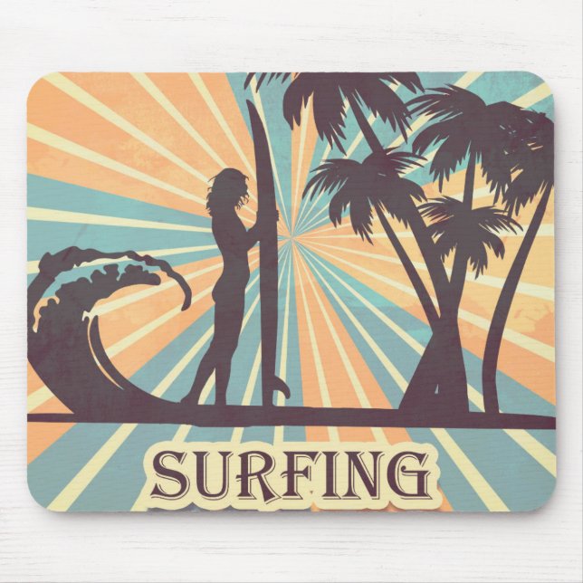 Mousepad Surfer Girl (Frente)