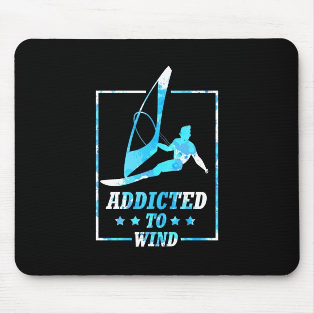 Mousepad Surfer Viciado em Vento (Frente)
