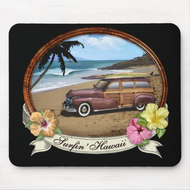 Mousepad Surfin' Hawaii (Frente)