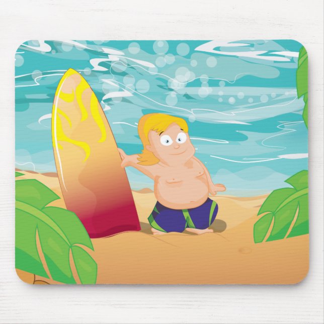 Mousepad Surfista (Frente)