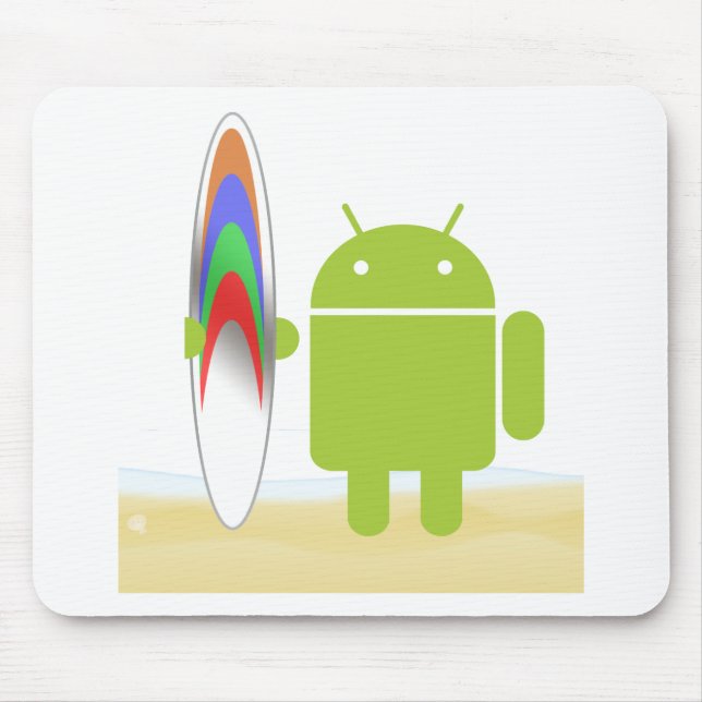 Mousepad Surfista do Android (Frente)