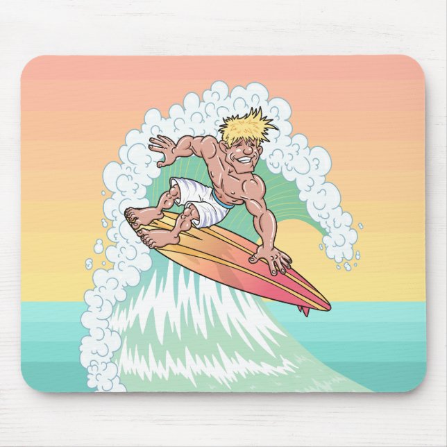 Mousepad Surfista solar legal (Frente)