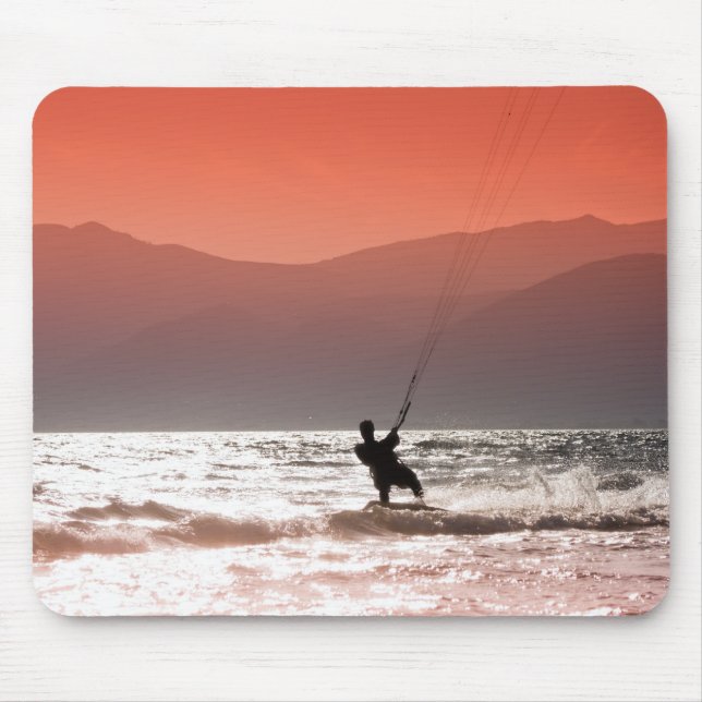 Mousepad Surfistas do papagaio (Frente)