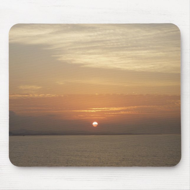 Mousepad Surgimento do sol sobre Aruba II Caribe paisagem m (Frente)