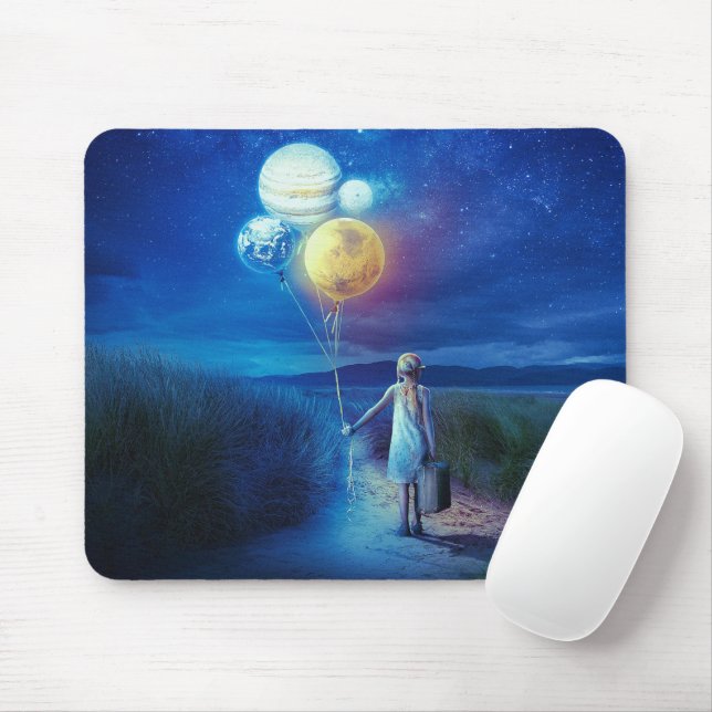 Mousepad Surreal se mudando para seu futuro (Com mouse)