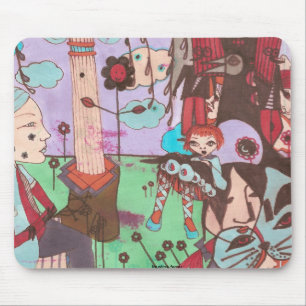 mousepad surrealista do faustine