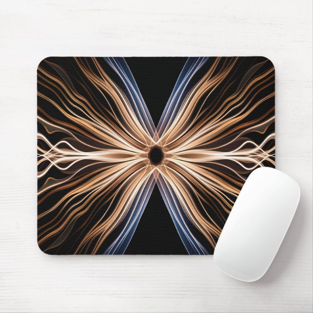 Mousepad Surto Simétrico de Luz (Com mouse)