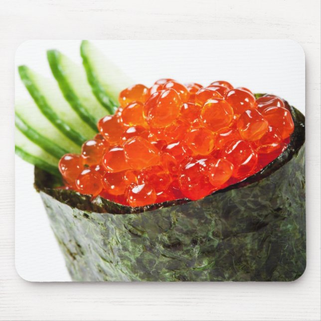 Mousepad Sushi de Ikura (ovas Salmon) Gunkan Maki (Frente)
