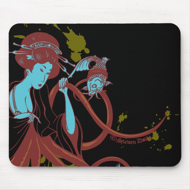 Mousepad Sushi do cefalópode (Frente)