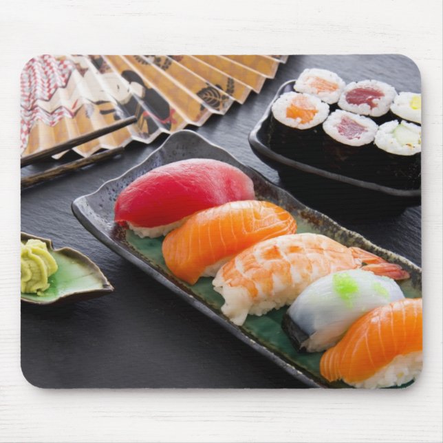 Mousepad Sushi e rolos (Frente)