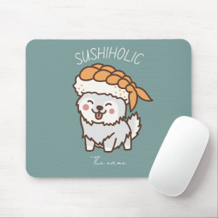 Mousepad sushiholic, sushi cat
