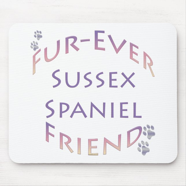 Mousepad Sussex Spaniel Fuere Amigo (Frente)