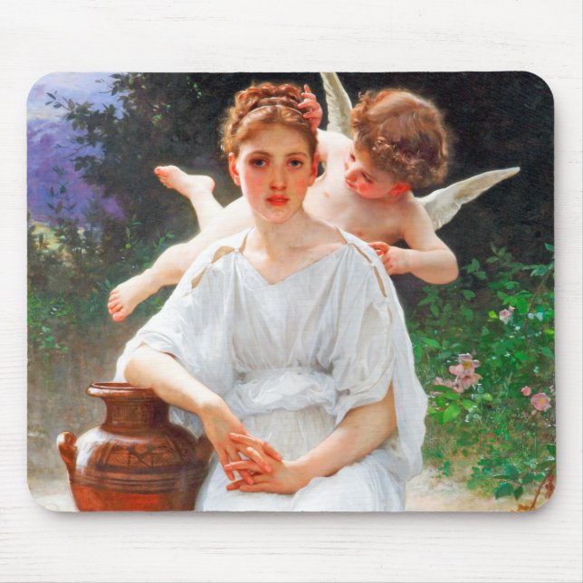 Mousepad Sussurros do Amor, Bouguereau (Frente)