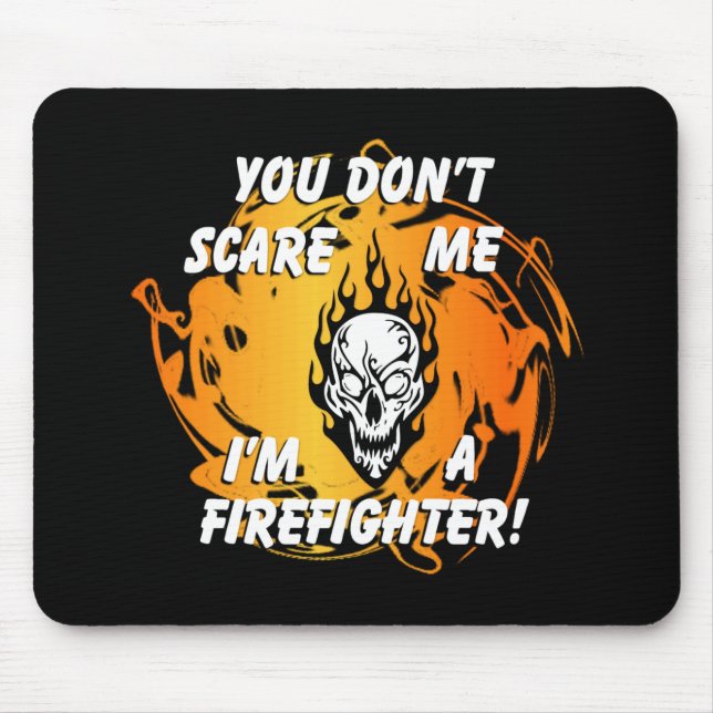 Mousepad Susto do sapador-bombeiro (Frente)