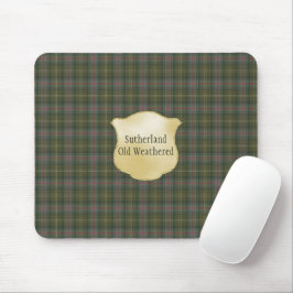 Mousepad Sutherland Old Weathered Original Scottish Tartan