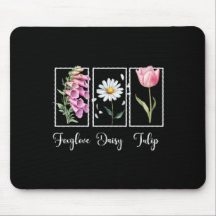 Mousepad Sutil Floral Liberal Resistir Protesto Dedaleira M