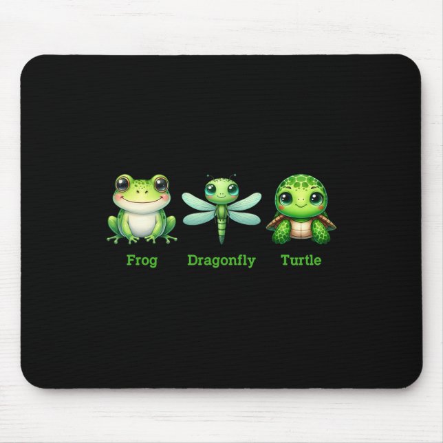 Mousepad Sutil Humor Político Anti-Trump Sapo Libélula T (Frente)
