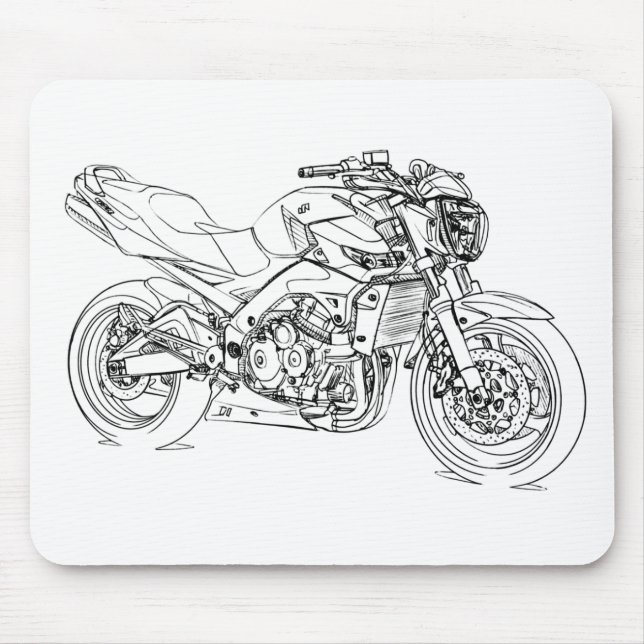 Mousepad Suz GSR600 2006+ (Frente)