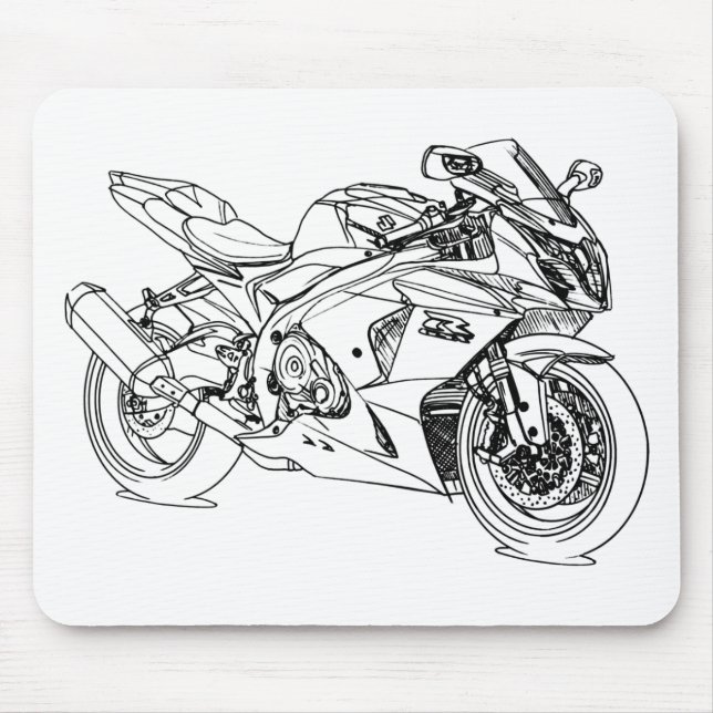 Mousepad Suz GSXR1000 2012 (Frente)