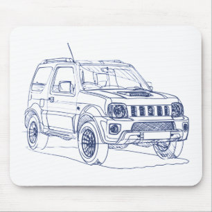 Mousepad Suz Jimny 2013
