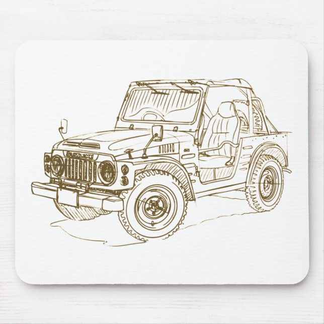 Mousepad Suz Jimny SJ10 (Frente)