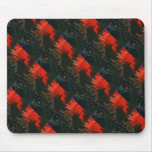 Mousepad "Swamp Fire Nº 3" Painel de Design Abstrato