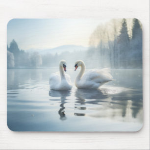 Mousepad Swan Animal Bird Beauty Liberdade Natureza Selvage