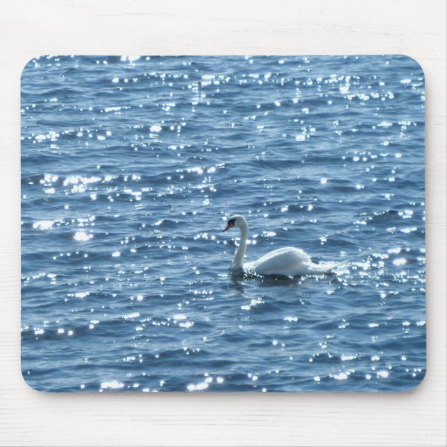 Mousepad Swan, Cardiff Bay, Cardiff, País de Gales (Frente)