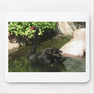 Mousepad Swan Negro
