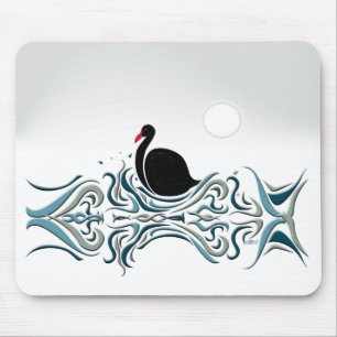 Mousepad Swan Negro