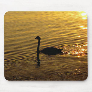 Mousepad Swan ouro