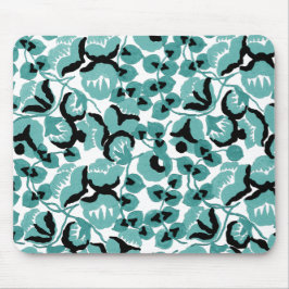 Mousepad Sweet Pea (Teal) Fine Art