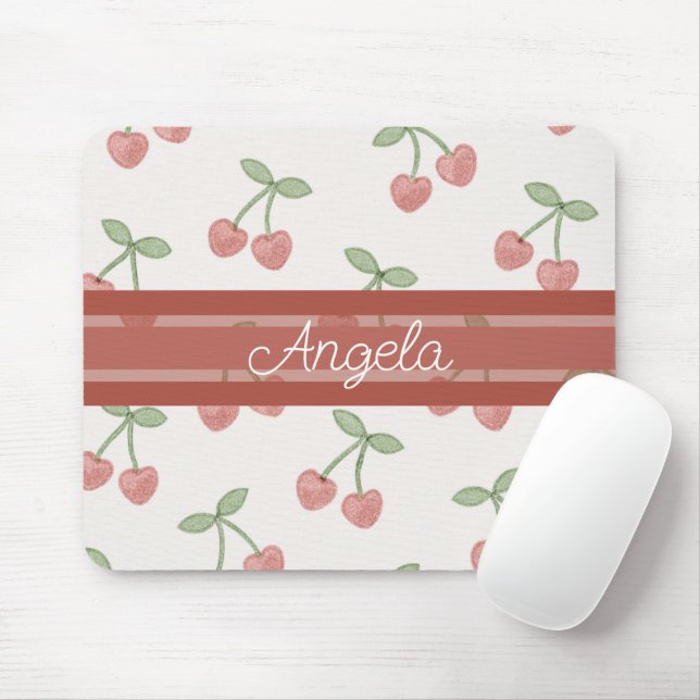 Mousepad Sweetheart Cherries (Com mouse)