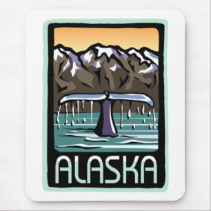 Mousepad Swimmin' no Alasca