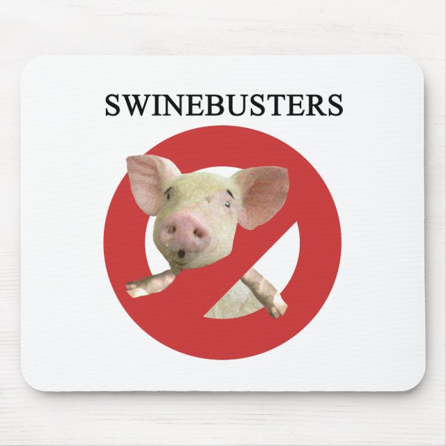 Mousepad Swinebusters! (Frente)