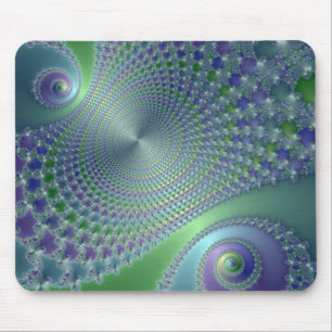 Mousepad Swirler - Bloco de Mão Fractal