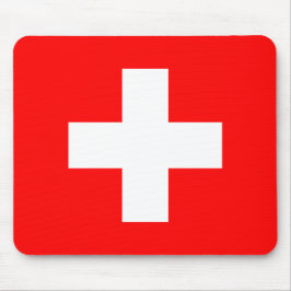 Mousepad Swiss Flag (Switzerland)