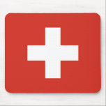 Mousepad Switzerland Flag<br><div class="desc">Search "wowsmiley" for more products like this one.</div>