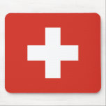 Mousepad Switzerland Flag<br><div class="desc">Search "wowsmiley" for more products like this one.</div>
