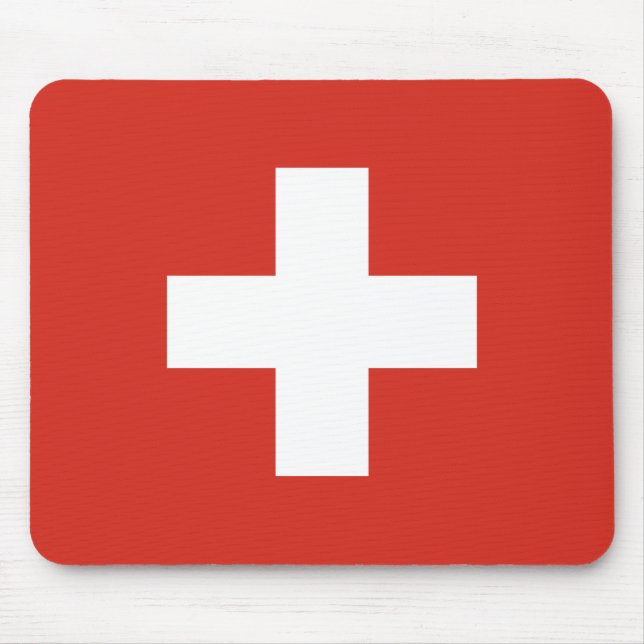 Mousepad Switzerland Flag (Frente)
