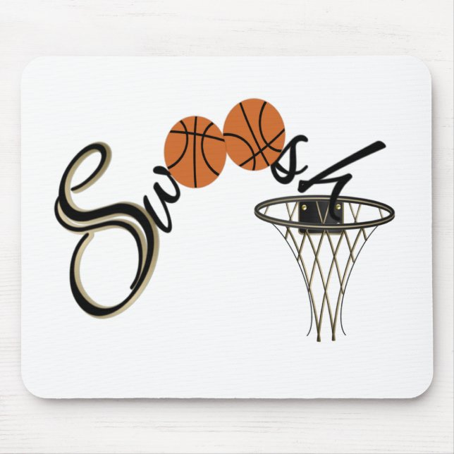Mousepad Swoosh do basquetebol (Frente)