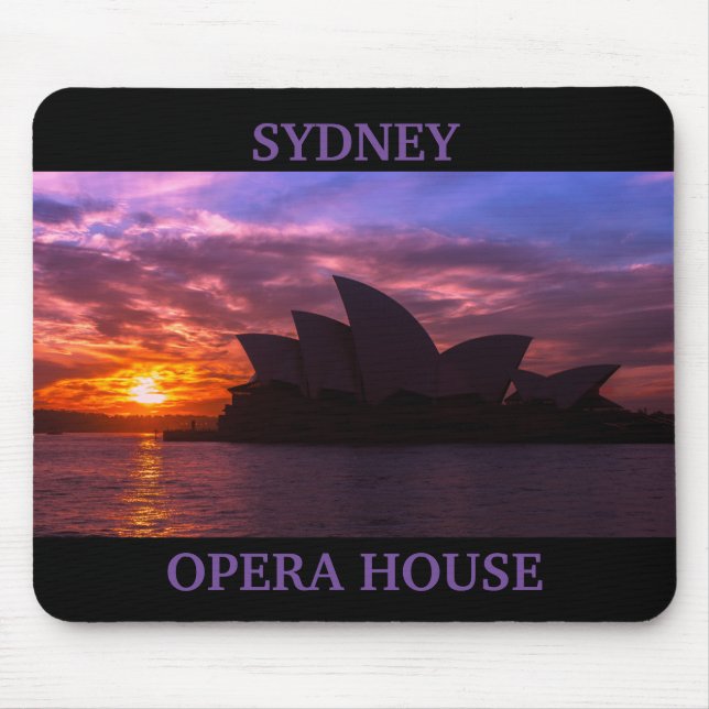 MOUSEPAD SYDNEY - CASA OPERA (Frente)