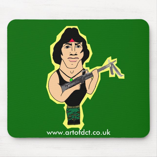 Mousepad Sylvester Rambo (Frente)