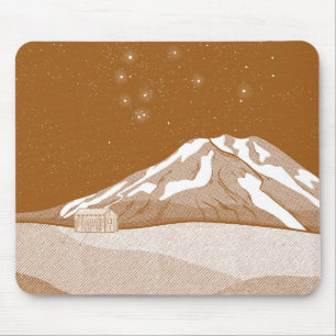 Mousepad Syme Hut Mount Taranaki
