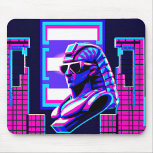 Mousepad Synthwave Pharaoh