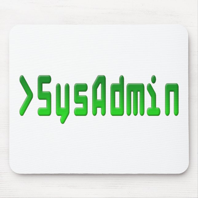 Mousepad SysAdmin (Frente)
